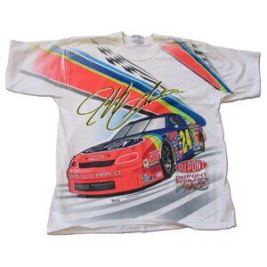Dupont Jeff Gordan Chase Racewear 1996 Vintage Men's XL T-shirt Double Sided